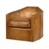 Archer Leather Swivel Chair